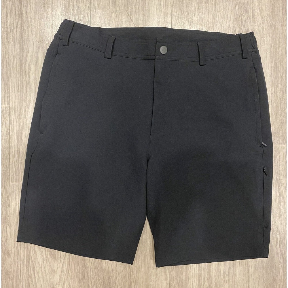 Mack Weldon Shorts Mens Medium Black Performance Zip‎ Pockets Stretch M